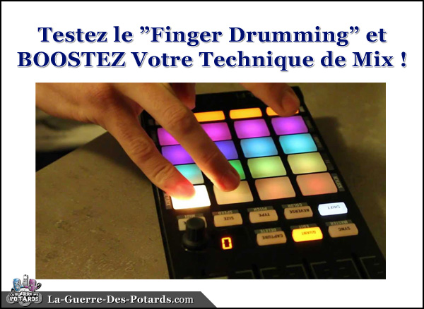 technique de mix finger drumming