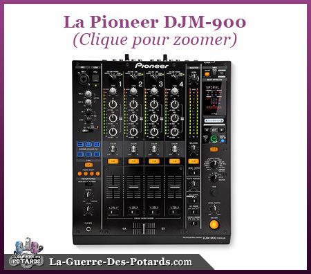 table mix pioneer DJM 900