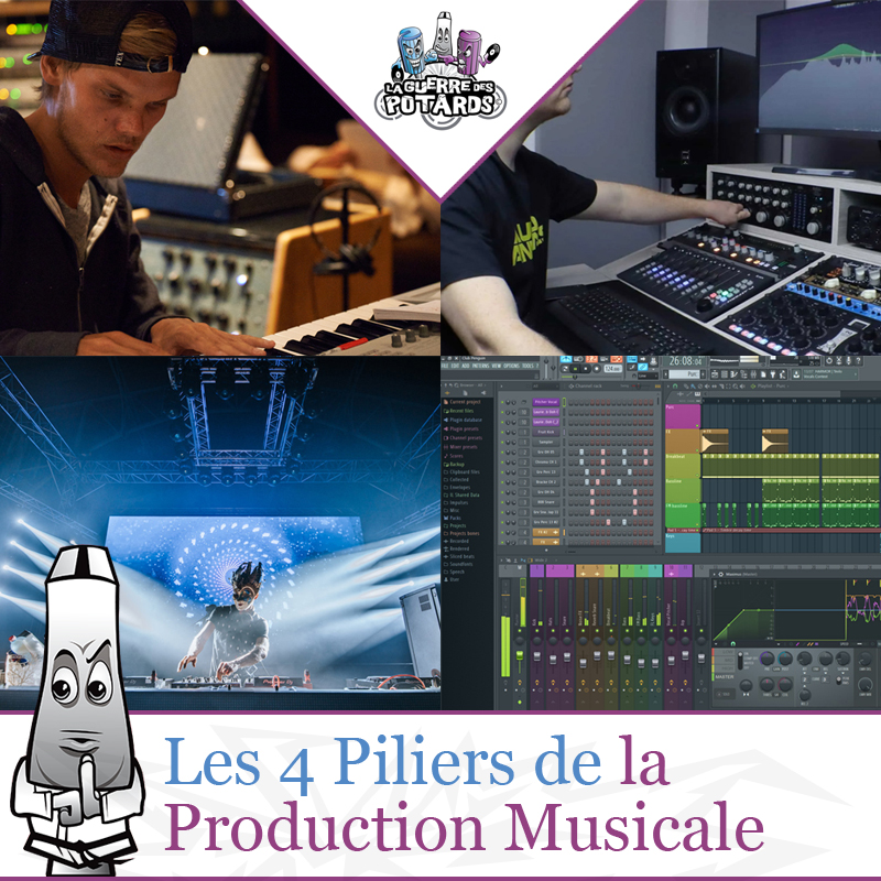 Formation production musicale - Les 4 Piliers