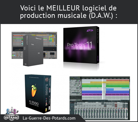 logiciel production musicale