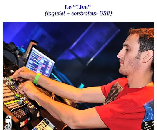 live dj performance