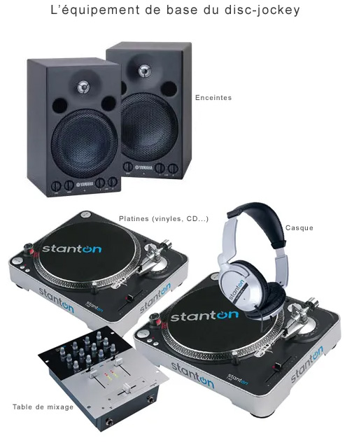materiel disc jockey
