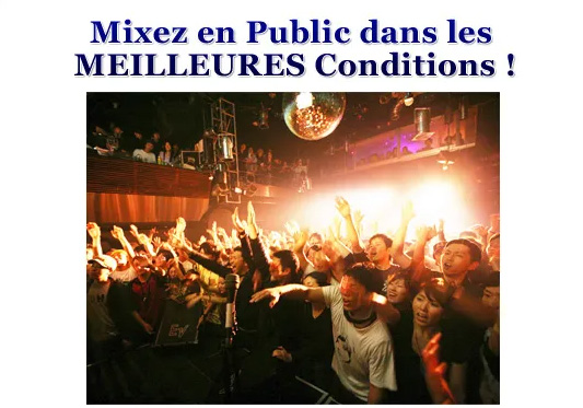 mixer en public
