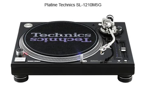 platine technics sl 1200 m5g