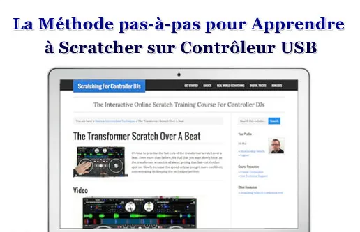 scratch controleur usb