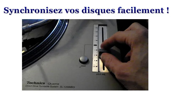 synchroniser disques