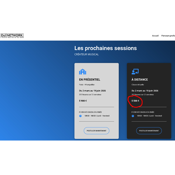ecole musique dj network